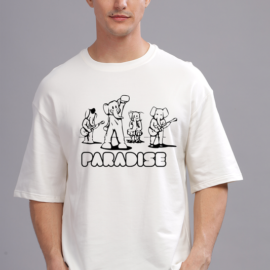 Paradise Front Design - White